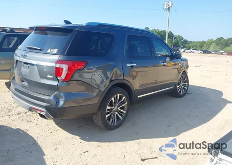 2016 Ford Explorer Platinum из США, поврежденный, VIN 1FM5K8HT1GGC69327